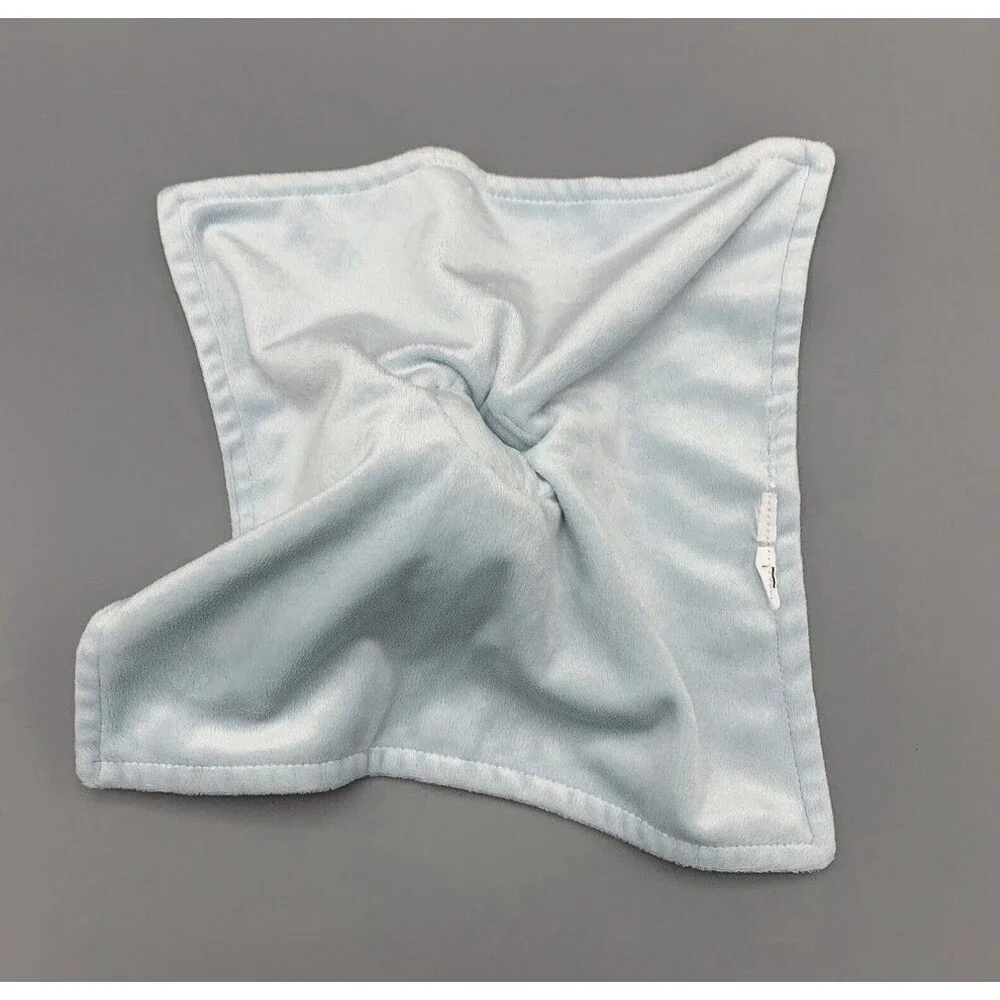Modern Moments Gerber Raccoon Lovey Mushroom Fleece Blue Minkey Security Blanket